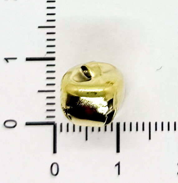 Cascabeles dorados 10 mm x 20 U
