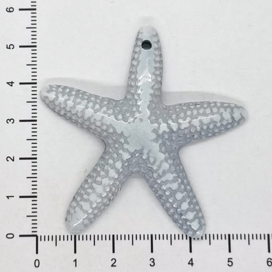 Estrella de Mar resina (mod 1) celeste x 1un   