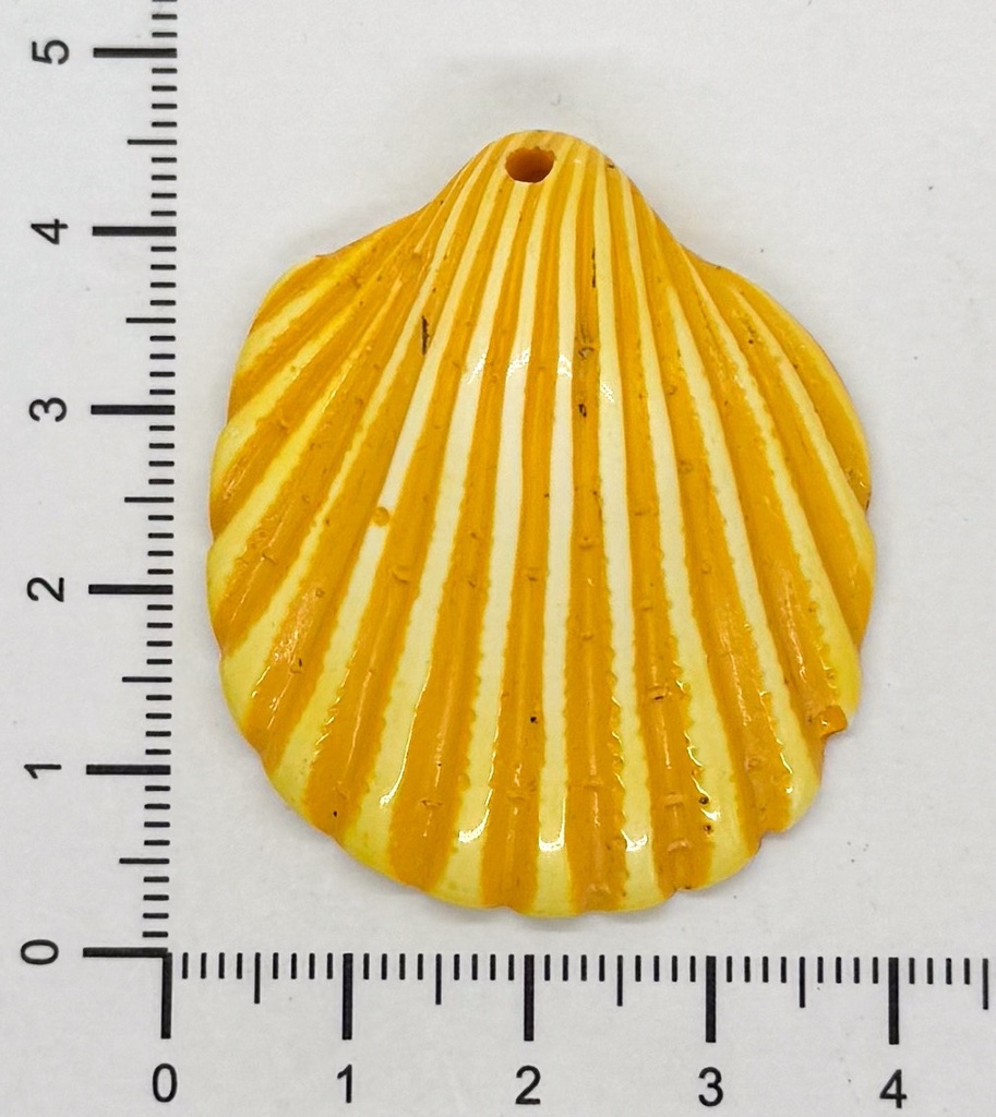 Ostra resina (mod 2) amarillo x 1un  