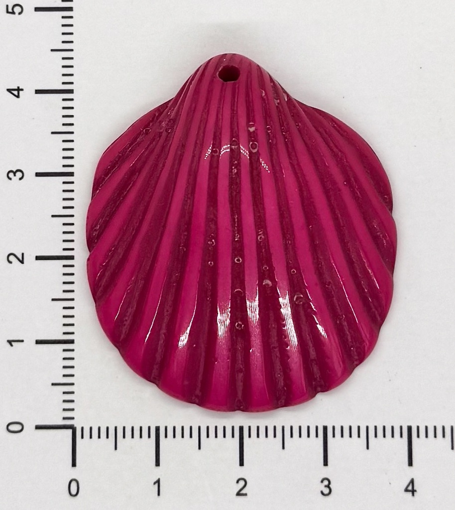 Ostra resina (mod 2) fucsia x 1un 