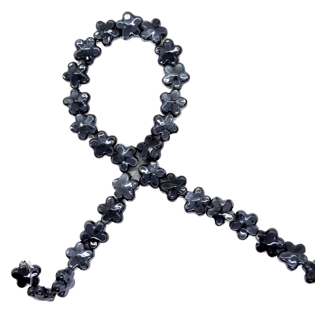 Cerámica 12mm flor peltre 