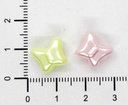  Plástico infantil pastel perlado mariposa x 10gr. 