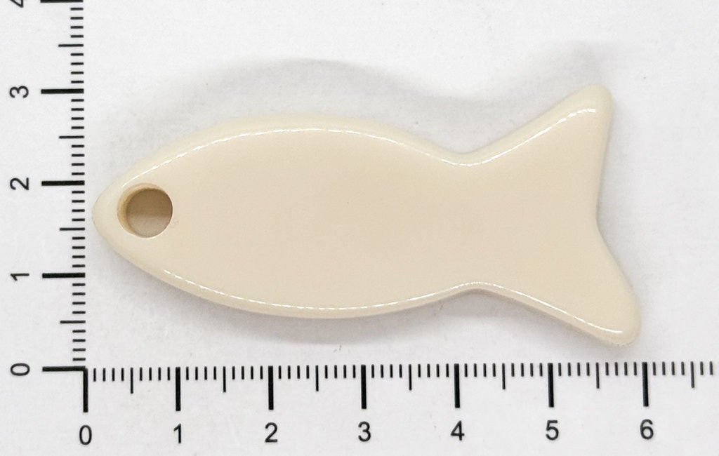 Pez resina grande ODI verde x 1un    