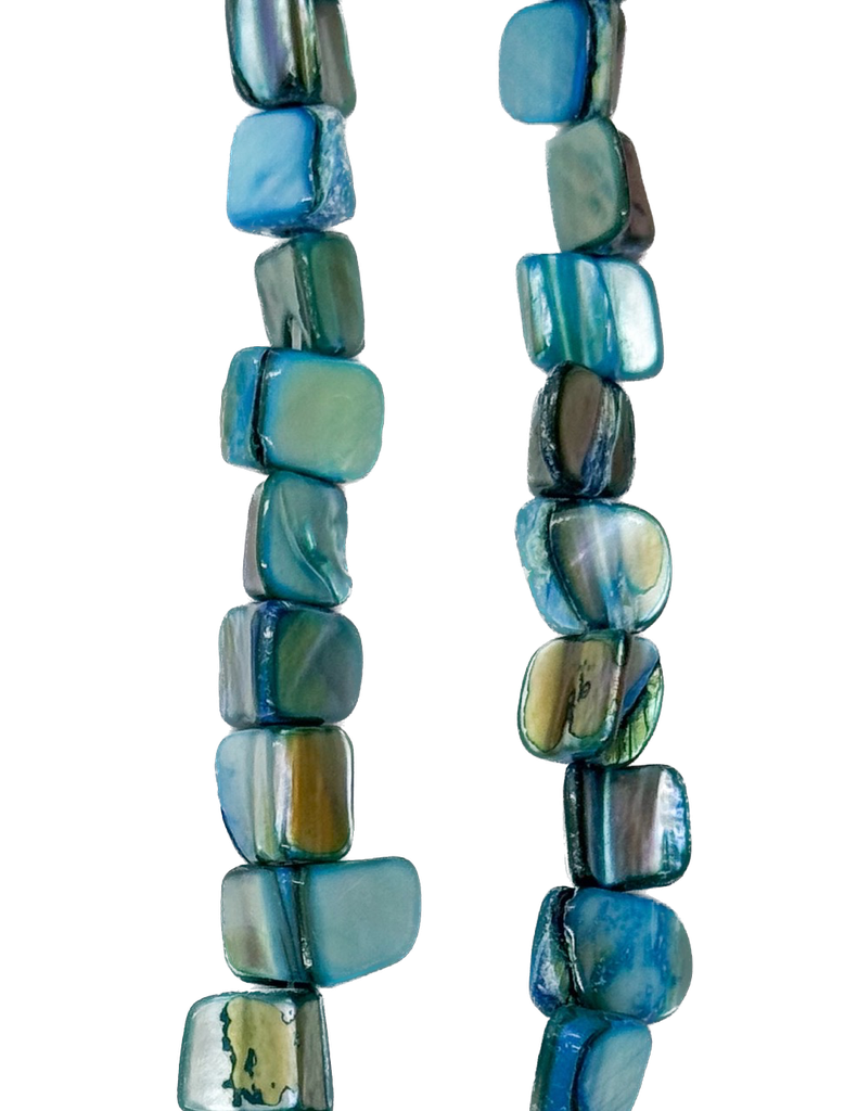 Tira nacar chispita celeste 40cm x 1un 