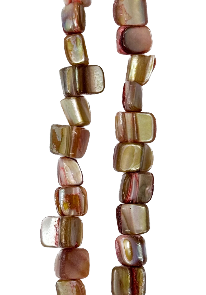 Tira nacar chispita marron 40cm x 1un