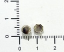 Tacha níquel redonda plana 5x5mm x 50un. 