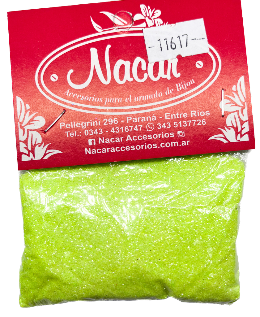 Gibre x 25 gr amarillo flúor #9