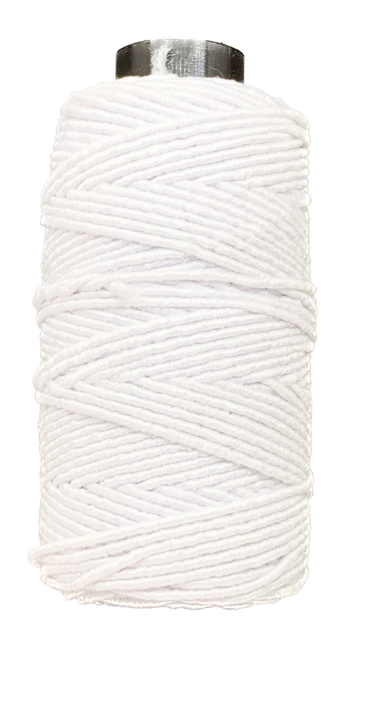 Hilo elástico x 25mt blanco x 1un