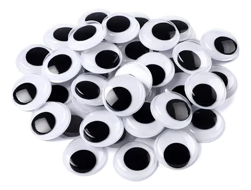 Ojos móviles 20 mm x 10 un.