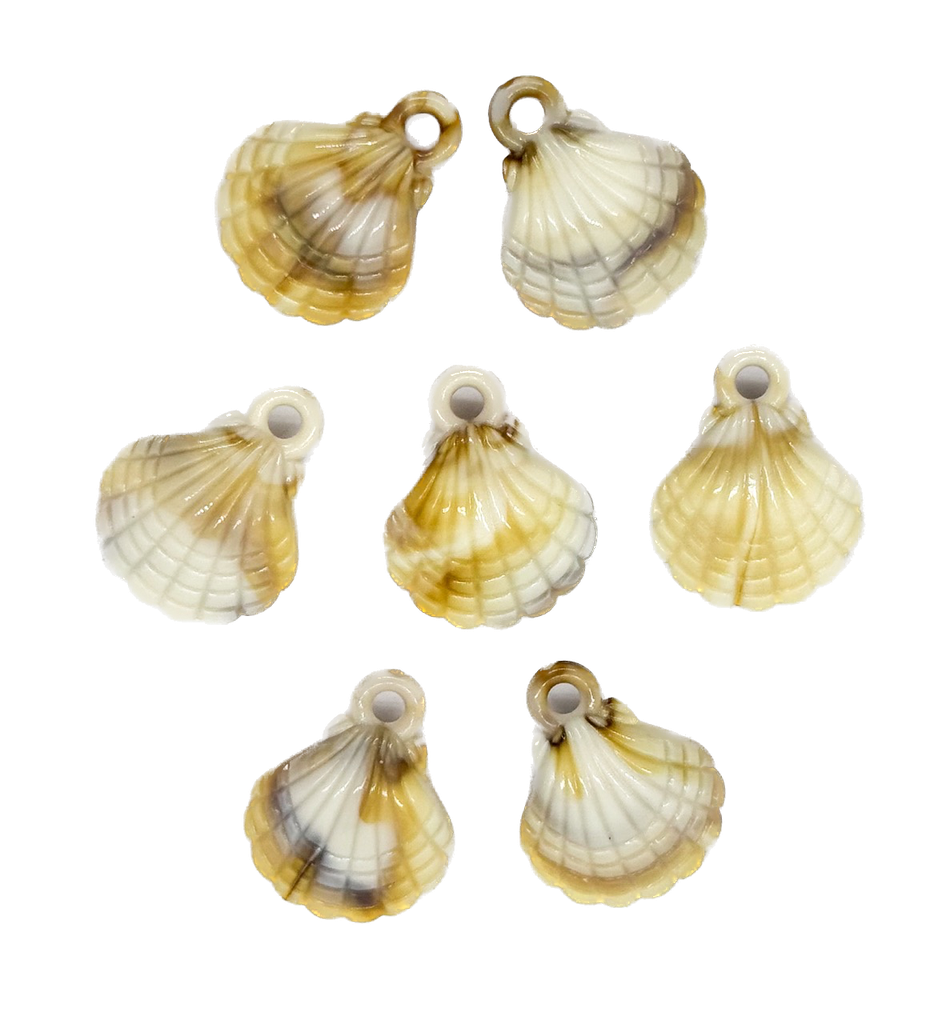 Dije plástico mar ostra #1 x 10gr