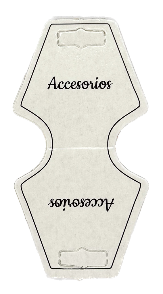Cartoncito accesorios blanco