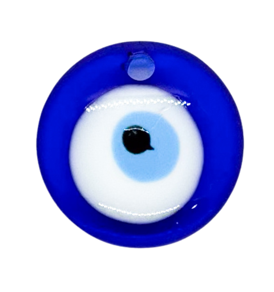 Ojo turco resina redondo 30mm x 1un
