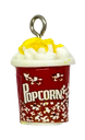 Dije popcorn rojo c/pitón x 1 un.