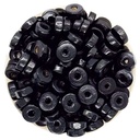 Donitas de madera negra 8mm x 10gr
