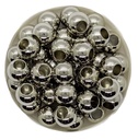 Bolita CCB niquel pase ancho 12mm x 10gr.