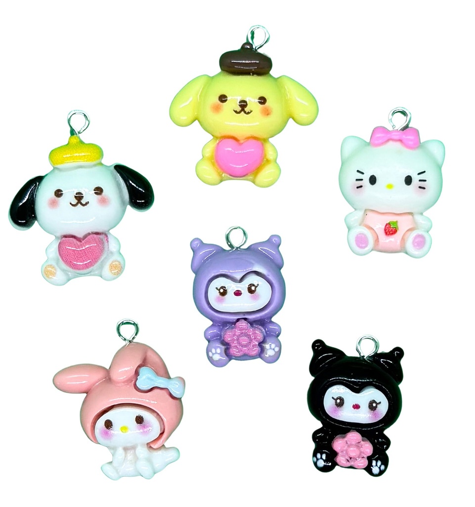 Dije infantil c/pitón Sanrio #418 x 1 un.