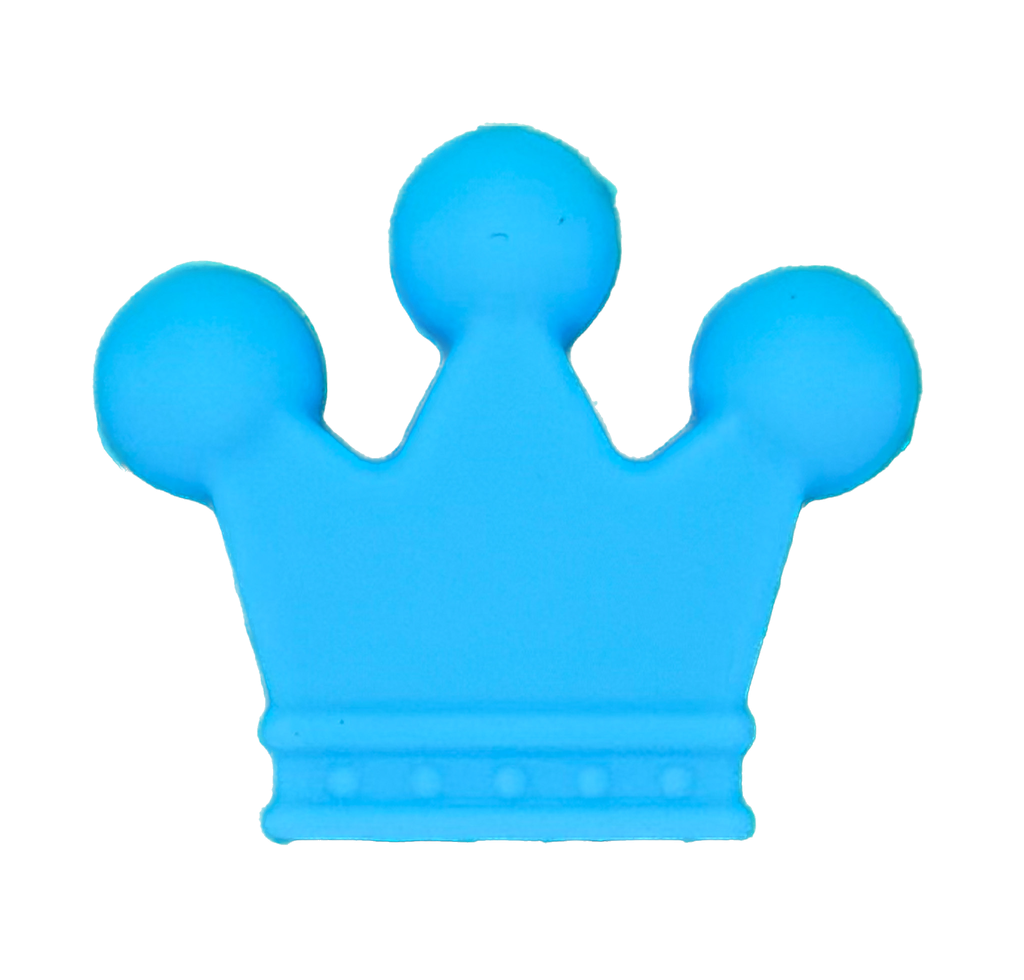 Dije silicona pasante No-Tox Corona celeste x 1 un.