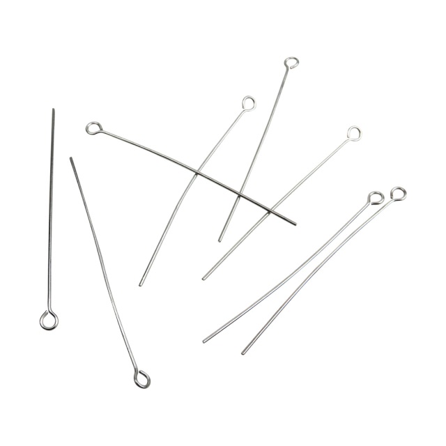 Alfiler con rulo plateado 2 cm x 15gr