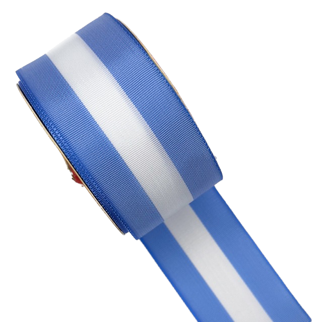 Cinta argentina 40mm C. de Oro x 1 mt.