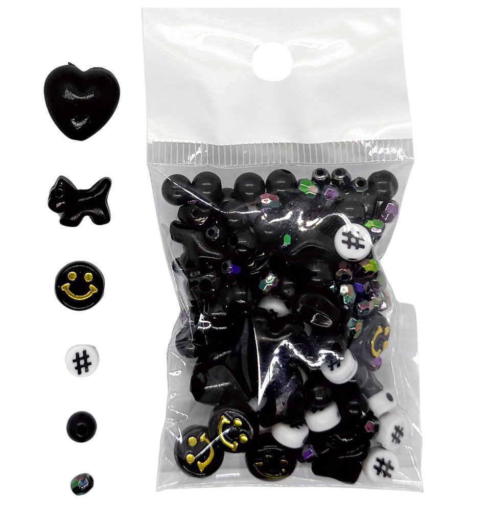 Acrílico mix formitas negro x 15gr