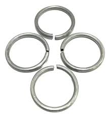 Argollas de unión níquel 10mm x 1.2mm 