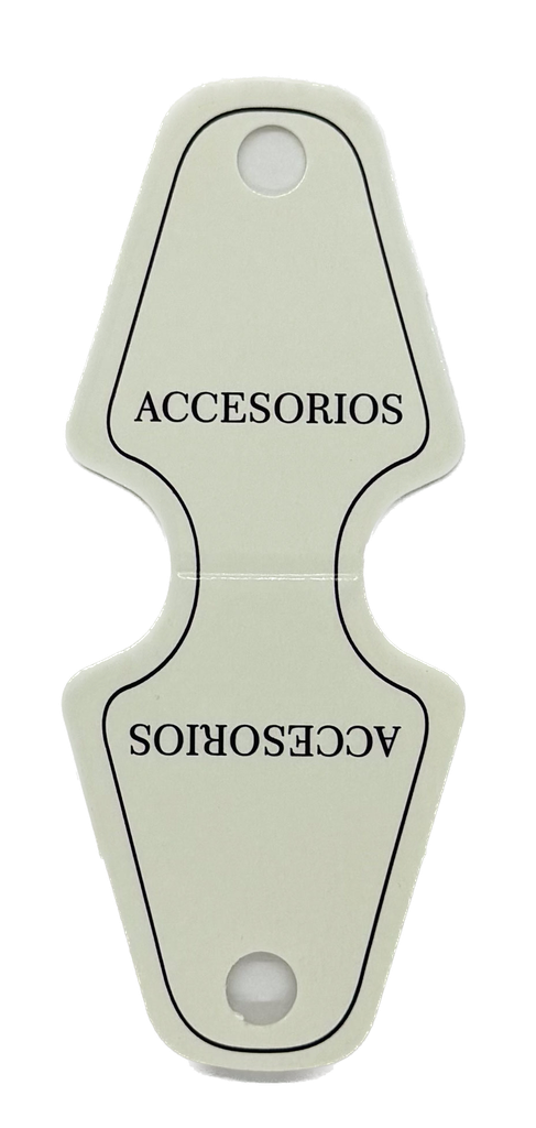 Cartoncito accesorios blanco #01