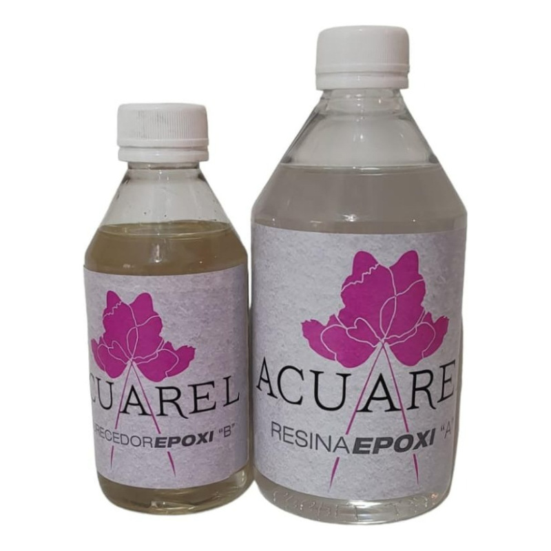 Resina Epoxi Acuarel autonivelante 375cc.