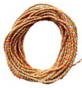 Cordón trenzado algodón c/lurex #006 x 5mt.  