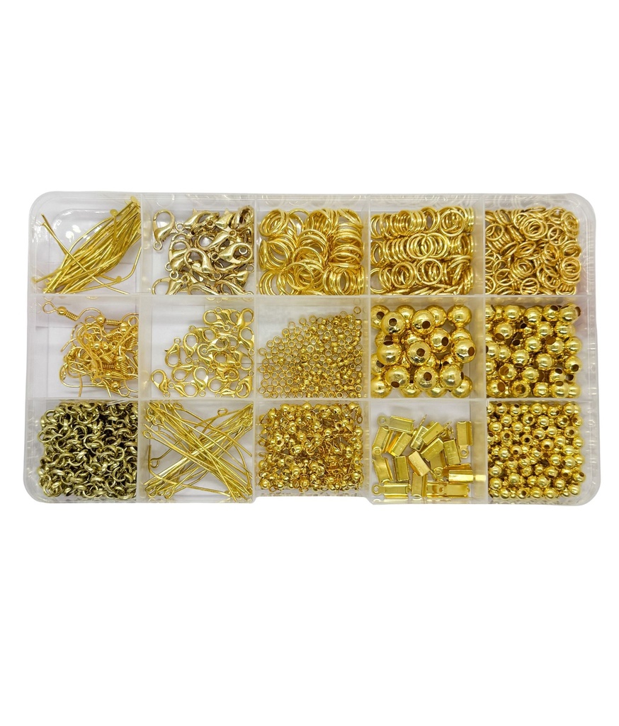 BOX Fornituras doradas