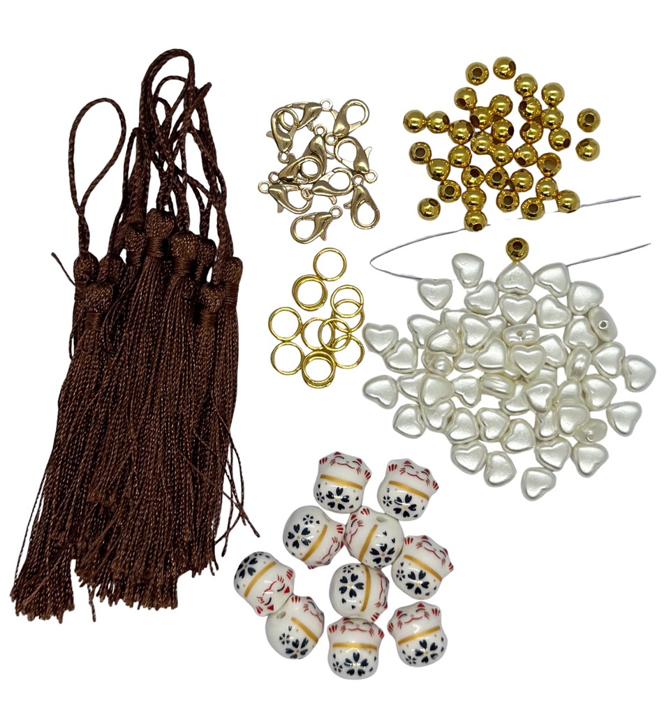 Set Llavero Gatito c/fleco  