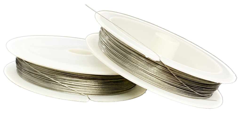 Tanza de acero metalizada 0.45x 50mt