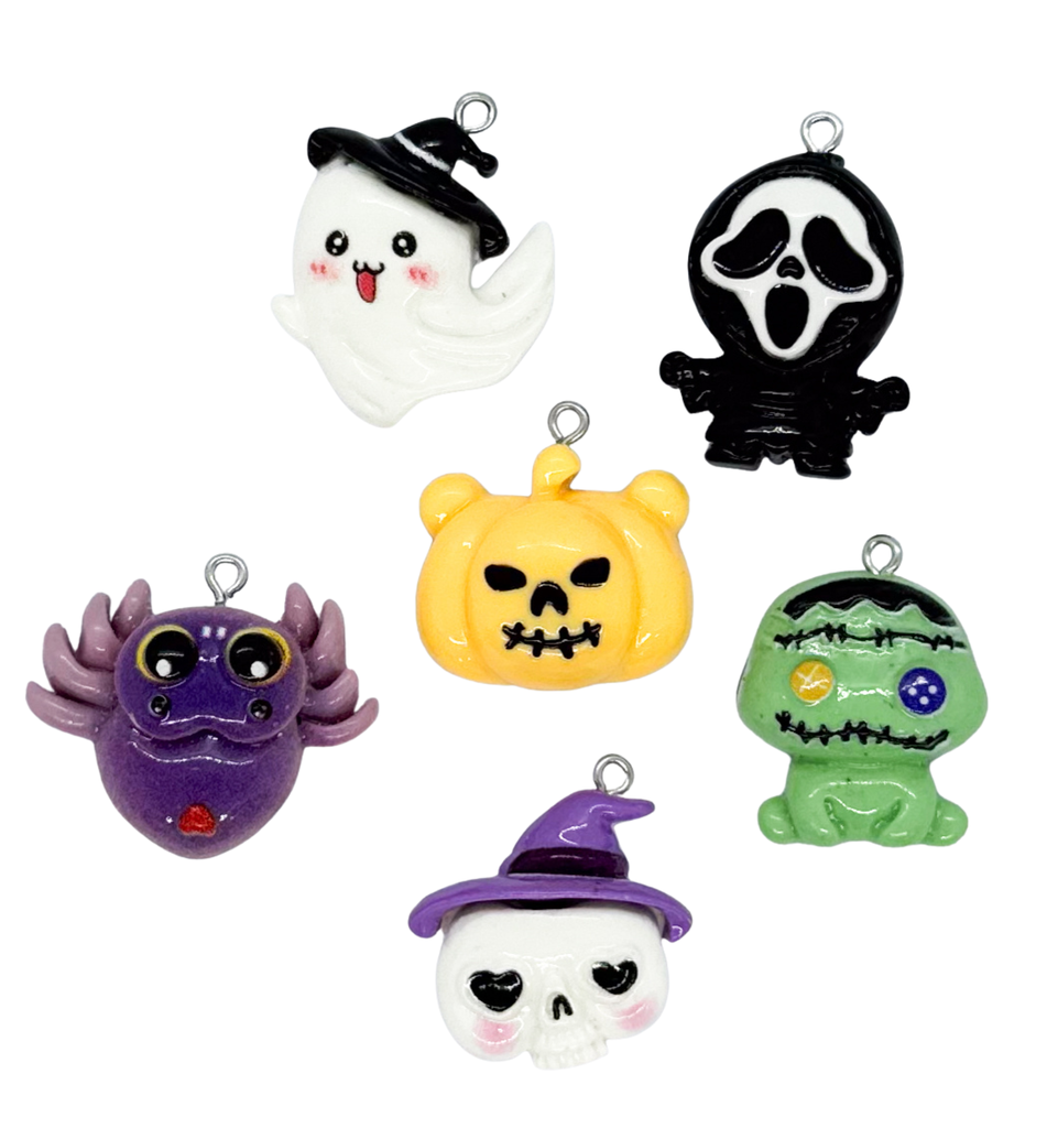 Dije infantil c/pitón Halloween x 1 un 