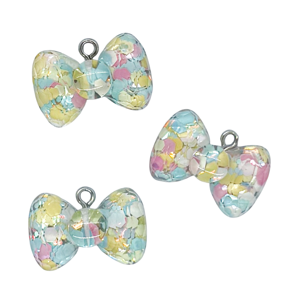 Dije c/pitón glitter formitas x 1un 