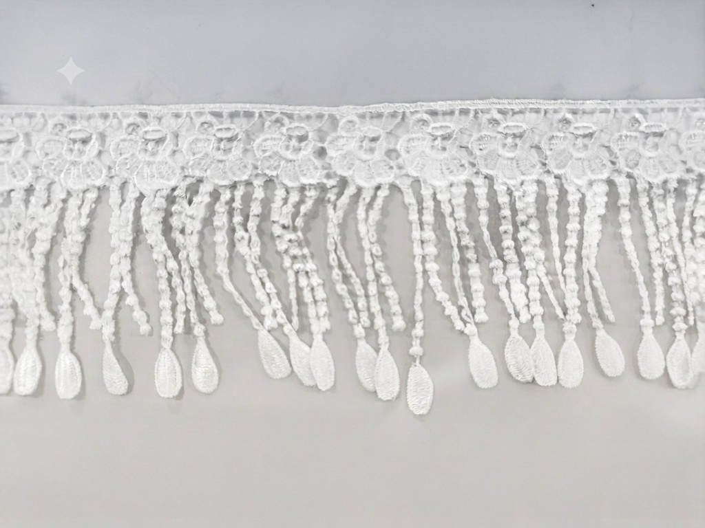 Galón broderie blanco x 1 mt  