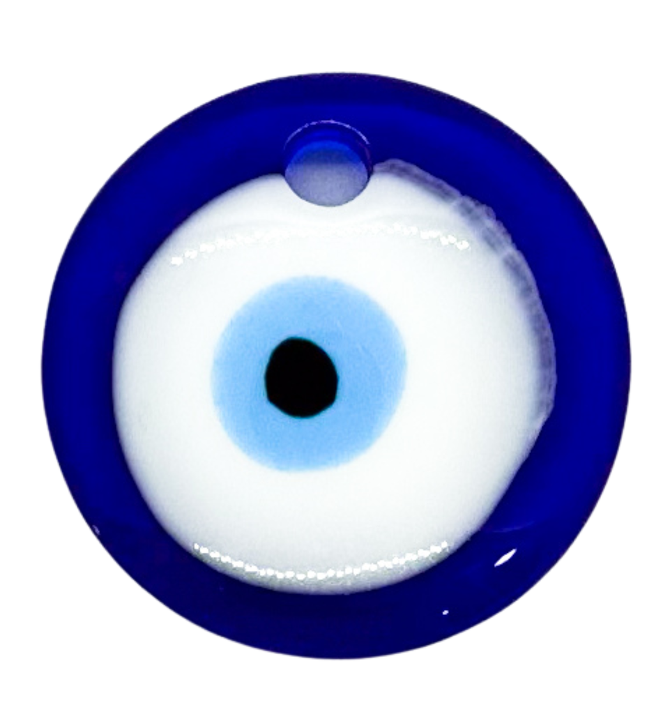 Ojo turco resina redondo 40mm x 1un 