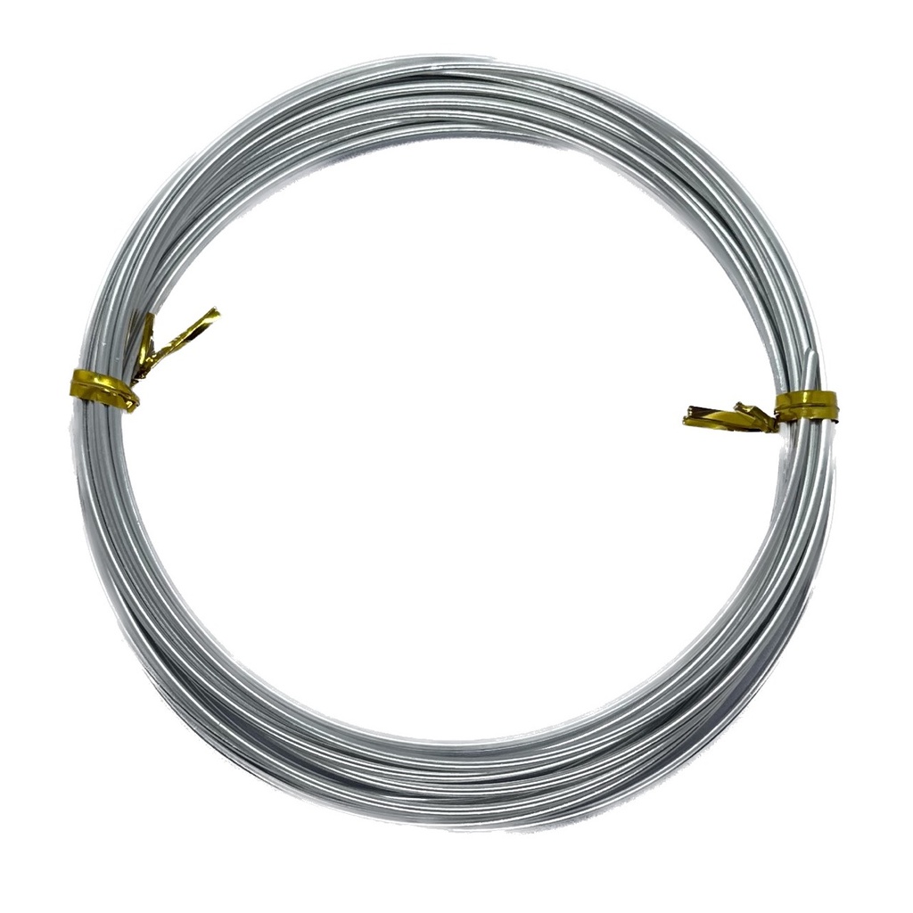 Alambre aluminio 2mm x 3mts #2