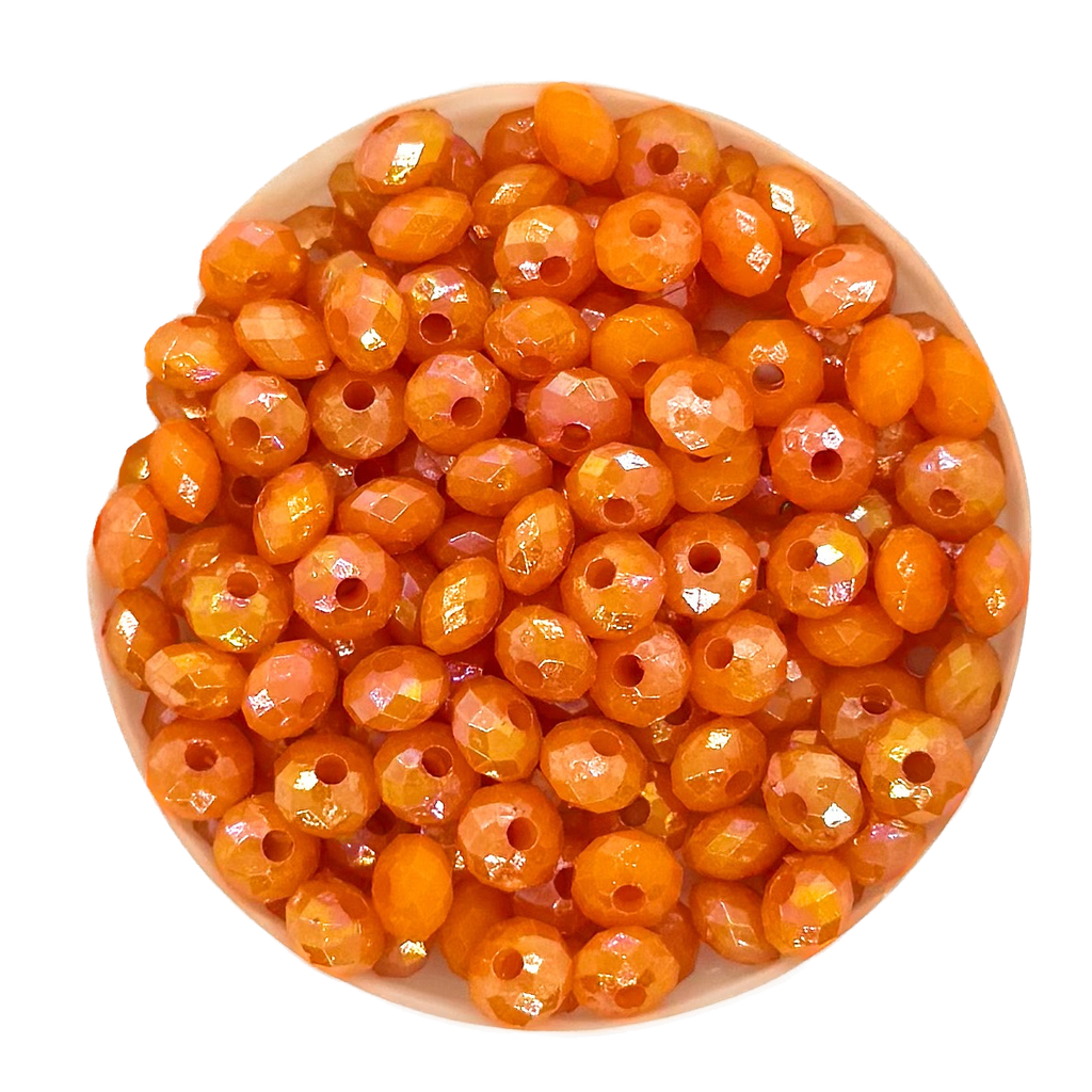 Dona acrílica facetada 6mm x 10gr. #012 