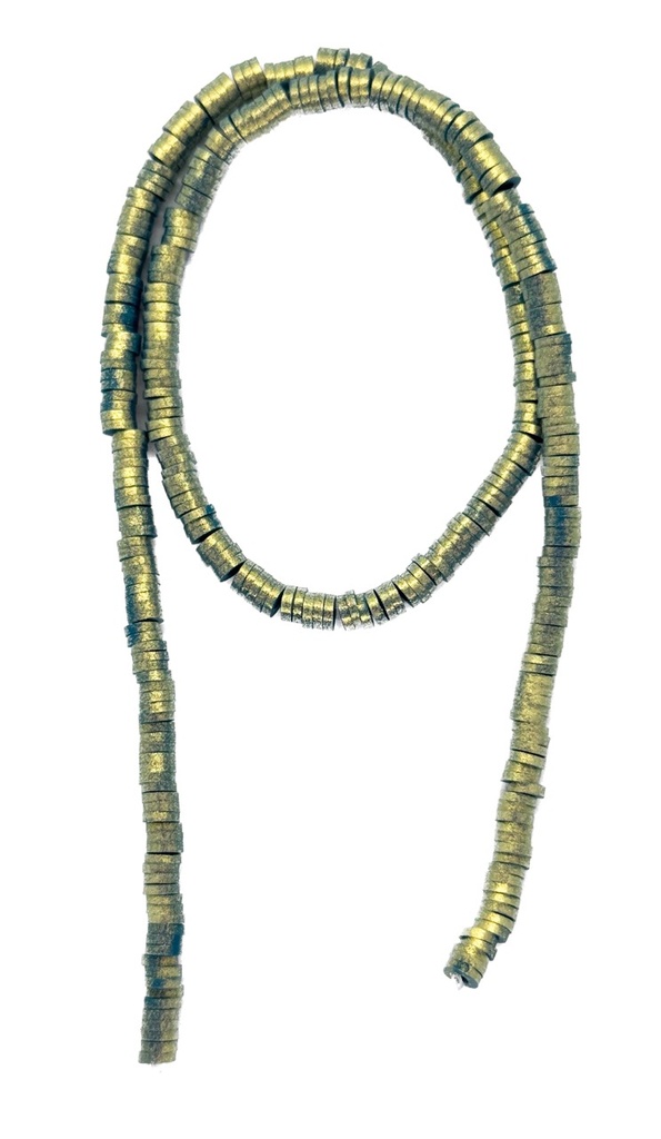 Fimo plano 4mm metalizado #017