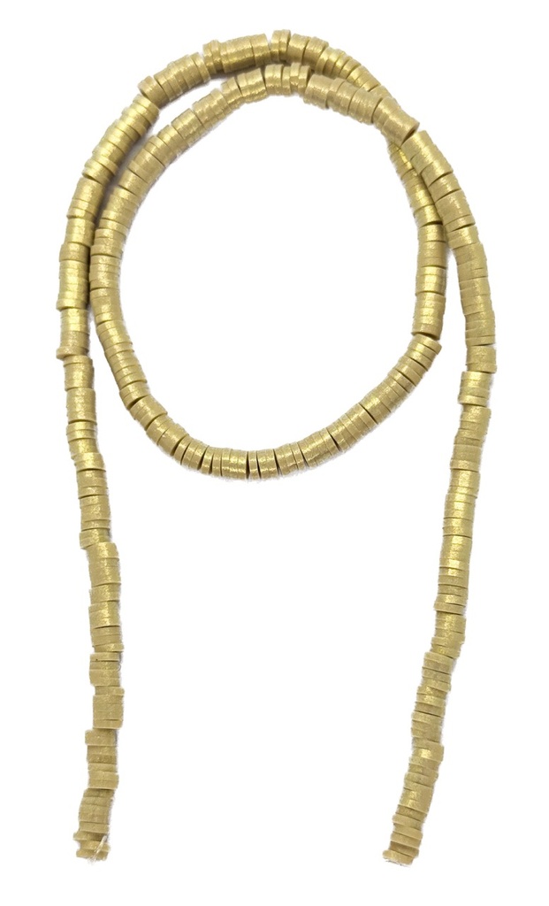 Fimo plano 4mm metalizado #027