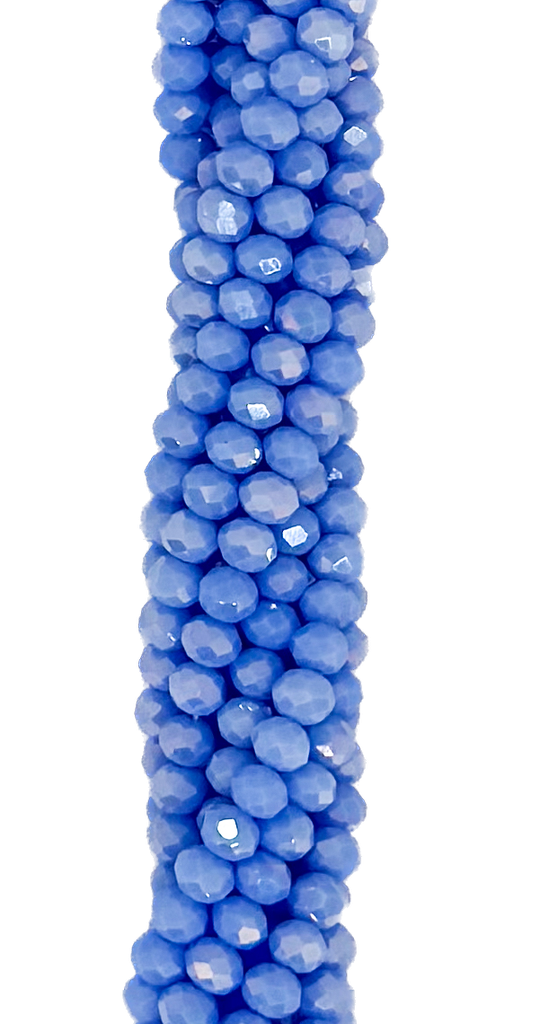 Cristal de roca 4mm lavanda opaco