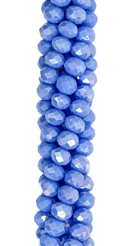 Cristal de roca 6mm lavanda opaco