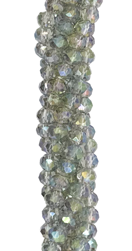 Cristal de roca 6mm tornasol #1