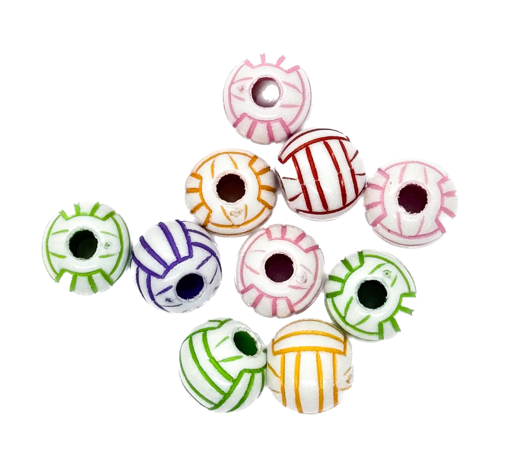 Pelotita voley color 10mm x 10gr.