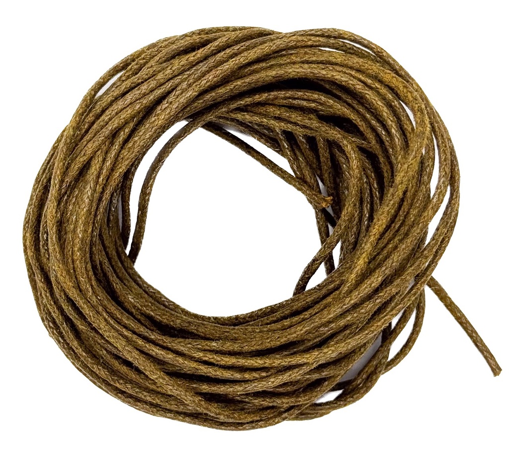 Cordón con alma 1.5mm marrón claro