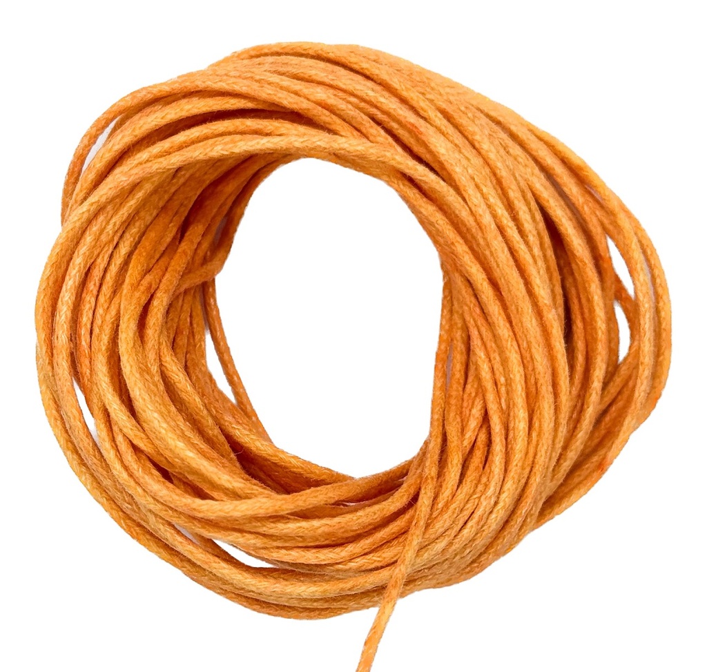 Cordón con alma 1.5mm durazno