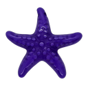 Estrella de Mar resina (mod 2) violeta x 1un