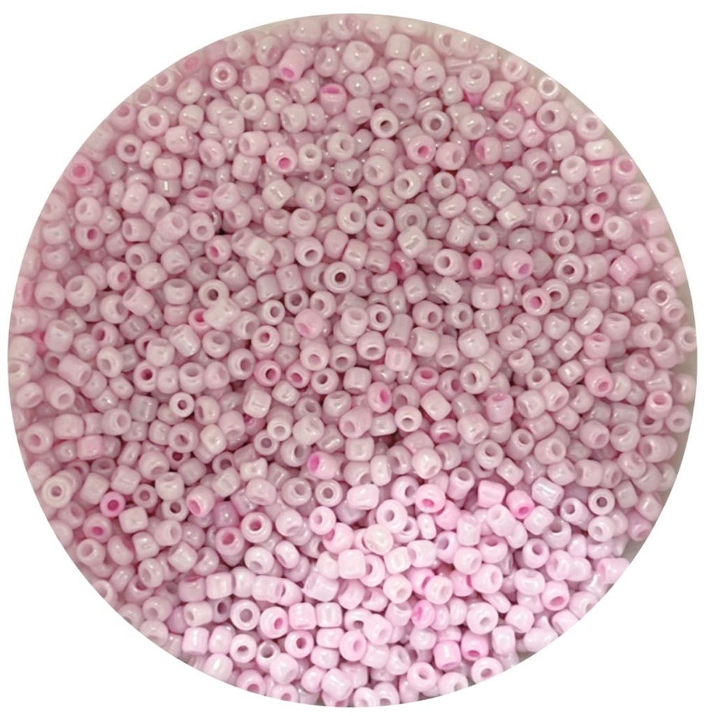 Mostacilla rosa bebé perlado #966 x 25gr    