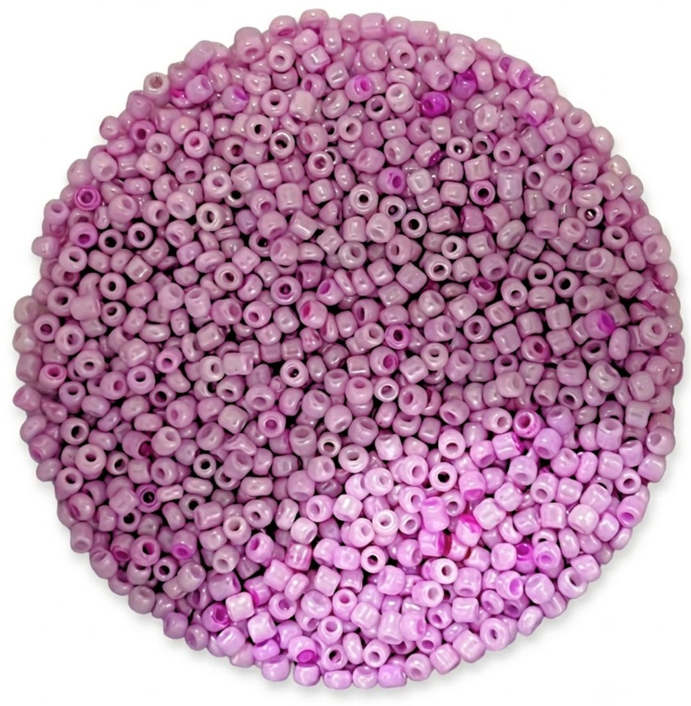 Mostacilla rosa brillo #145 x 25gr      