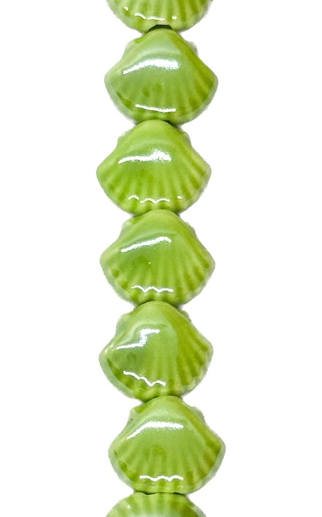 Cerámica 12 mm almeja verde 