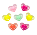 Corazón inyectado #1 pastel colores surtidos x 10gr. 
